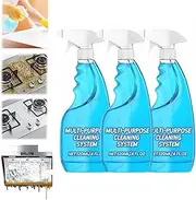 Splash Spray, 120ml Splash Spray All Purpose Cleaner, Splash Spray Cleaner, Splash Spray Multi Purpose Cleaning System, Splash Spray Tablets & Spray Bottle For Kitchen Bathroom (3pcs)