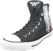 [Converse] Unisex Adults' CTAS White Hi-Top Trainers, Black