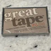 Great Tape Gamma Ferric Oxide FX/120 Professional Quality Recording New Cassette