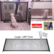 AU Safe Magic Gate Portable Folding Safety Guard for Pet Cats Dog Isolated Ga SV