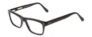 Calabria Ernest 4665 Cat-Eye Reading Glasses +7.00 Gloss Black Men Women