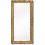 Wall Mirror Baroque Style 100x50 cm Gold vidaXL