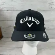 Callaway Chrome Soft Apex Mens Hat Adjustable Golf Cap Black NWT