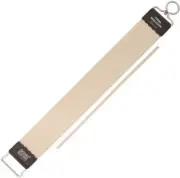 Herold Solingen Nickel Plated Swivel Hanging Leather Strop - 155-RI