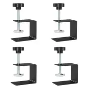 4 Pcs C Clamp,Drawer Front Installation Clamps,Cold-Rolled Steel Clamps for W...