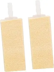 NOLITOY 2pcs Protein Skimmer Sponges Fish Tank Stones Aquarium Stone Fish Tank Stones Stone Stone Aquarium Airstone Stone Hydroponics Decorations Wooden Bubble Stone