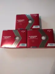 CALLAWAY CHROME SOFT GOLF BALLS 3/DOZEN