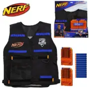 Nerf Elite Tactical Vest Kit 2 Quick Reload Clips 12 Darts