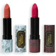 Revolution Alice In Wonderland Alice & Mad Hatter Lipstick Duo Fuchsia + Nude