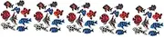 Angoily 45 Pcs Thermometer Fish Tank Stickers Fish Shape Glass Fish Bowl Glass Aquarium Tank Water Temperature Monitor Aquarium Measure Tool Aquarium Temperature Measure Tool