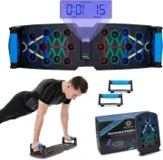 Solid Push Up Board With Automatic Smart Counter, Foldable Push Up Board, Push