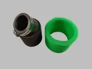 GREEN 45mm Bent Angled Foam Air Filter Pod PIT PRO Trai Quad Dirt Bike ATV Buggy