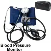 Aneroid Sphygmomanometer Arm Blood Pressure Monitor Cuff Stethoscope Meter AUS