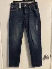 American Eagle Jeans Men's 28/30 Blue Slim Straight Airflex Denim #1853