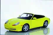 1:18 UT Models Porsche 911 996 Cabrio Convertible yellow, blue