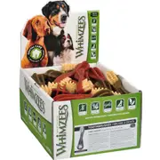 Whimzees Natural Daily Dental Treats Toothbrush Bulk Box Large Dog 18-27kg (30 pack)