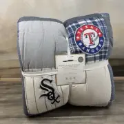 Pottery Barn Teen MLB Patchwork Quilt Multicolor Full/Queen NWT Read