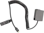Camera Power Adapter Kit USB-C to DMW-BLC12 Dummy Battery Adapter for Panasonic FZ300 G7 Cameras
