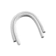 White Sleeve for Cables, Cable Management or AIO Water Cooler 400mm Length Pair