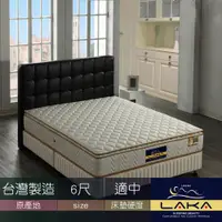 在飛比找ETMall東森購物網優惠-【LAKA】三線3M防潑水蜂巢式獨立筒床墊(Good nig