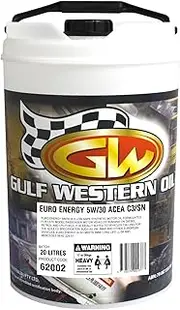 Gulf Western Oil Euro Energy 5w30 Engine Oil 20 Litre