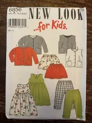 New Look 6856 UNCUT Sewing Pattern, Kids' Outfits, Size 1/2-4
