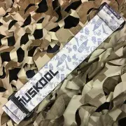 NEW KM Paintball Universal Mask Goggle Strap - 09 Nicky Cubas Guns White