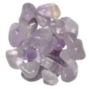 1 lb Amethyst Tumbled Stones - Grade 2 - Medium - 1" to 1.5" Avg.