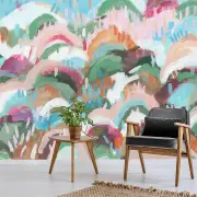 Rainbow Hills Wallpaper Mural