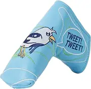 Studio Crafted Tweet Tweet Birdie Golf Blade Putter Head Covers Strong Magnetic Protective Putter Covers for Scotty Cameron Taylormade Odyssey Premium Golf Putter Headcover