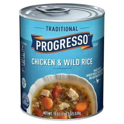 Progresso Chicken & Wild Rice Soup, 19.0 OZ