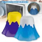 Volcano Erupt Microwave Oven Cleaner Steam Clean Kitchen Gadget Cleaning Tool