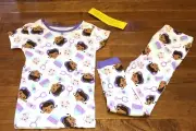 Doc McStuffins Toddler Girl Short Sleeve Shirt & Pants Pajamas New 5T