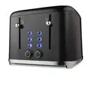 4 Slice Stainless Steel Toaster Multiple Functions LED Indicator -Black