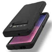 Shockproof Heavy Duty Armor Cover 3 Layers Samsung Galaxy S10e Black