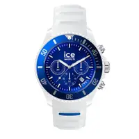 在飛比找PChome24h購物優惠-【Ice Watch】三眼計時活力系列 藍錶面 40mm C