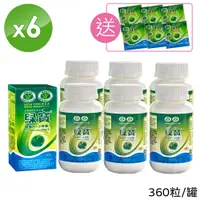 在飛比找蝦皮商城優惠-【綠寶】雙認證綠藻片360粒x6瓶(送綠藻片60粒) GR1