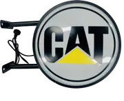 CAT Caterpillar Earth Moving Bar Lighting Wall Sign Light LED
