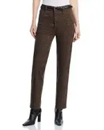 Frame Le Sleek Straight High Rise Jeans in Leopard
