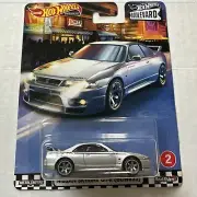 Hot Wheels Premium - Boulevard #2 - Nissan Skyline GTR R33 NISMO