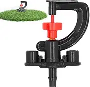 Sprinkler, Sprinkler Heads | Rotating Nozzle, Refraction Versatile, Rotary Sprinkler, Adjustable Soft Lawn Spray Nozzle, for Shrubs, Commercial Greenhouses and Fruit Trees