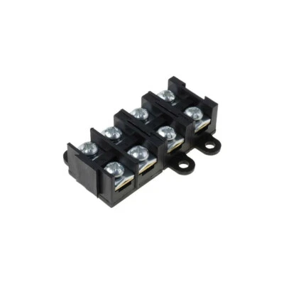 50X E.4002BL Terminal Strip Screw Terminal Ways: 4 1.5-4mm² Terminals: 8 380V...