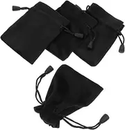 GLSTOY Velvet Bunch Pockets Drawstring Jewelry Bags Cotton Small Party Favor Bags