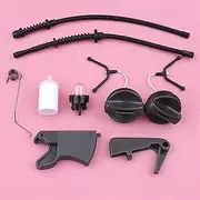 Throttle Trigger Lockout Spring For Husqvarna 445 445E 450 450E Fuel Filter Return Line Hose Oil Cap Chainsaw Replacement Part