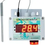 Wall Mounted Temperature Alert Monitor (Temp. Range: 0 to 60 Deg.C) for Server Rooms, Cold Chains, Food Industries, Pharmaceutical Industries Model: AI-TAM1
