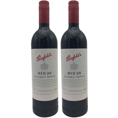 Penfolds Kalimna Bin 28 Shiraz 2017 Red wine 750mL x 2 bottles