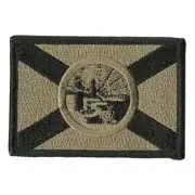 VELCRO® BRAND Fastener Morale HOOK PATCH of Florida CYT 3x2"
