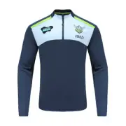 Canberra Raiders Elite Training Top Size 4XL Navy/Envy/MetalGrey NRL ISC 21