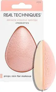 4222 Real Techniques MIRACLE CLEANSE SPONGE+, 70 gram, Pink