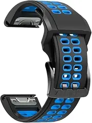 [KAVJU] 22 26mm Silicone Bracelet Watchbands Quick Fit Straps For Garmin Fenix 7 7X 5 5X Plus 6 6X Pro 3HR 935 945 EPIX Smart Watch Band